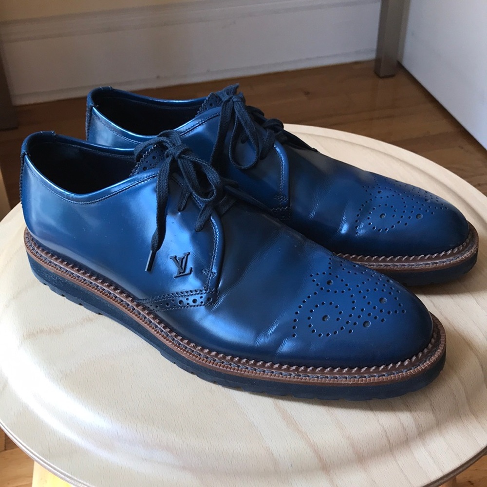 Louis Vuitton leather oxford derby